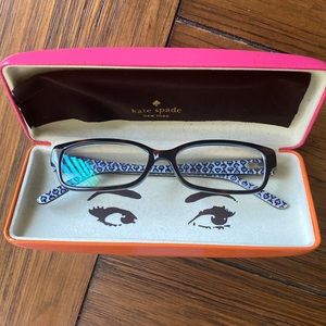 Kate Spade glasses with case